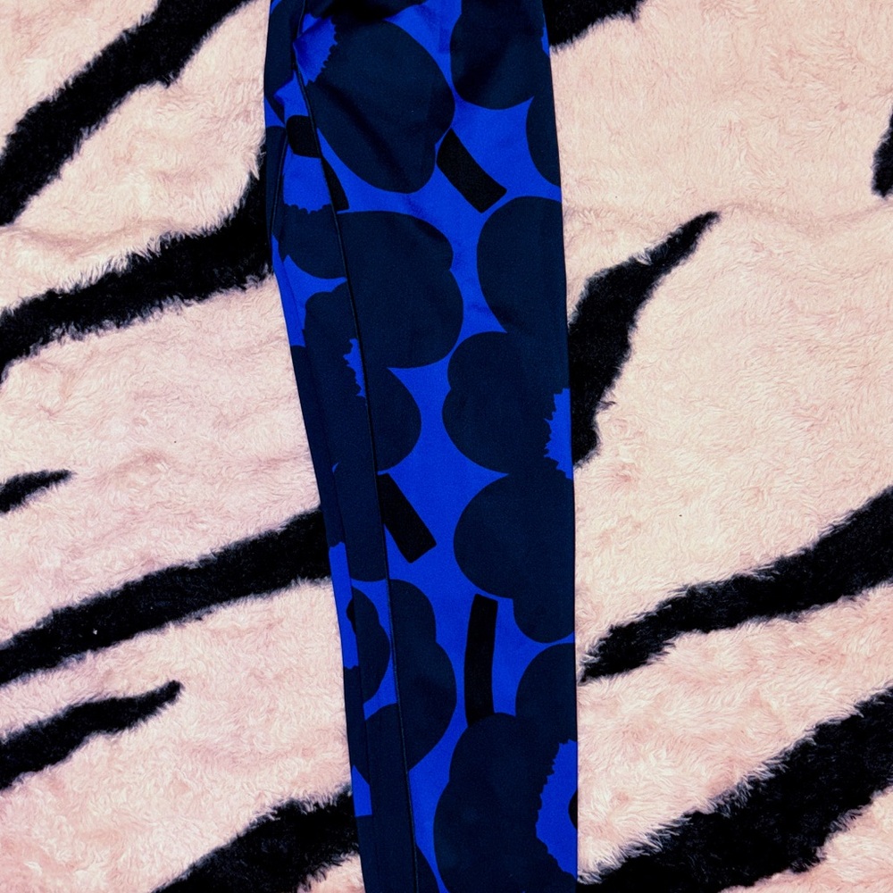 adidas Blue Abstract Leggings